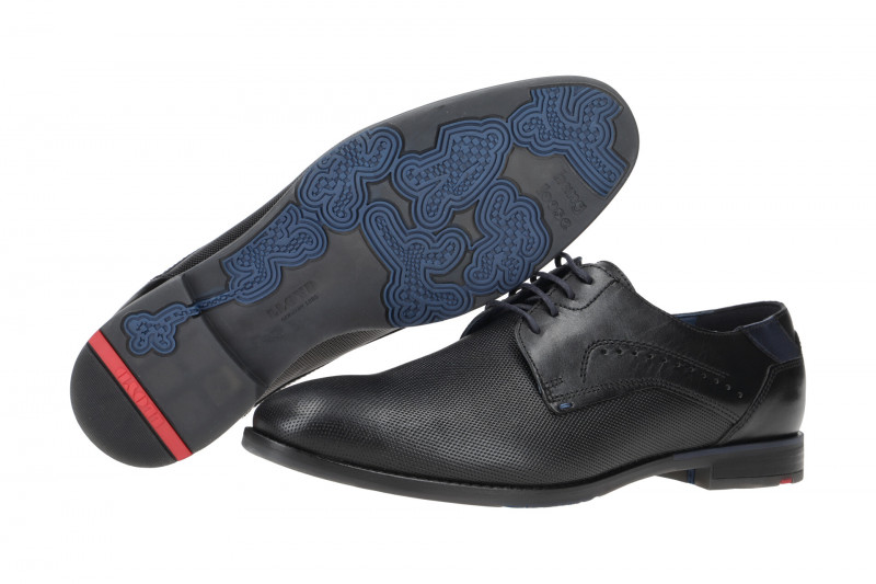 Lloyd Namir Business Schuhe schwarz perforiert 13-076-20