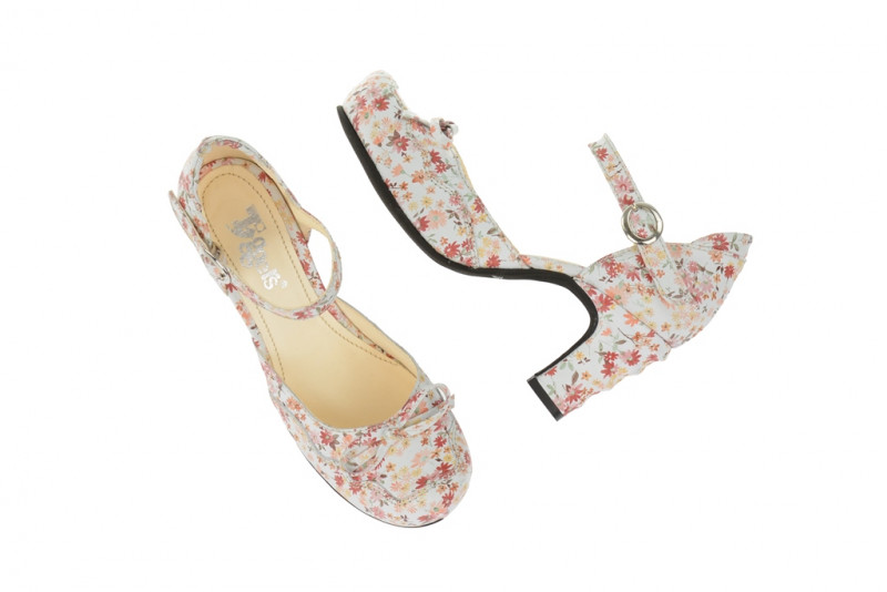 Tiggers Wave Pumps beige flower