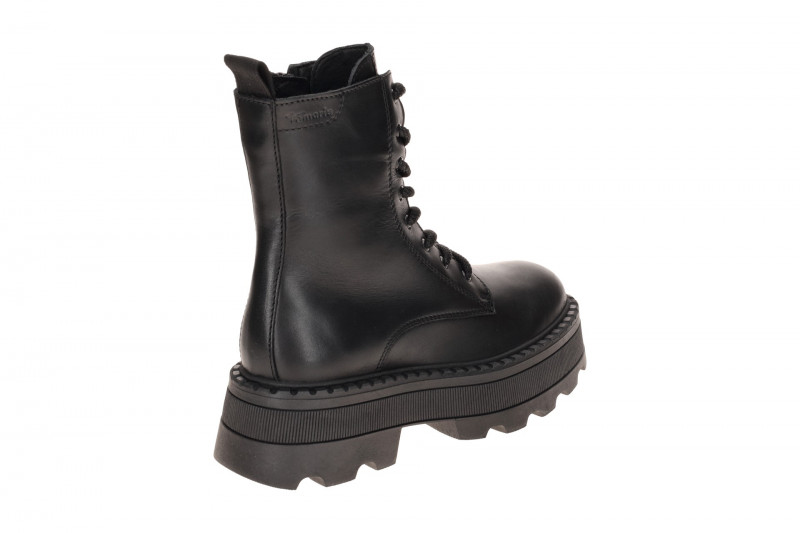 Tamaris Plateau Stiefel schwarz Chunky Boots Dünnfutter 25238