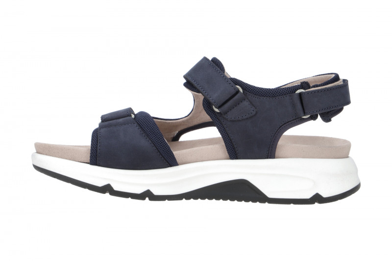 Gabor RollingSoft Sandale blau weiß 86.889.36