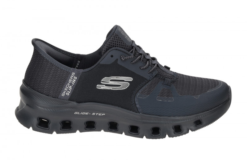 Skechers Glide Step Schuhe blau navy Damen SLIP-INS 150420