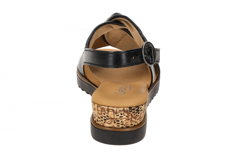 Gabor Genua Sandale schwarz Nappa 82.751.27