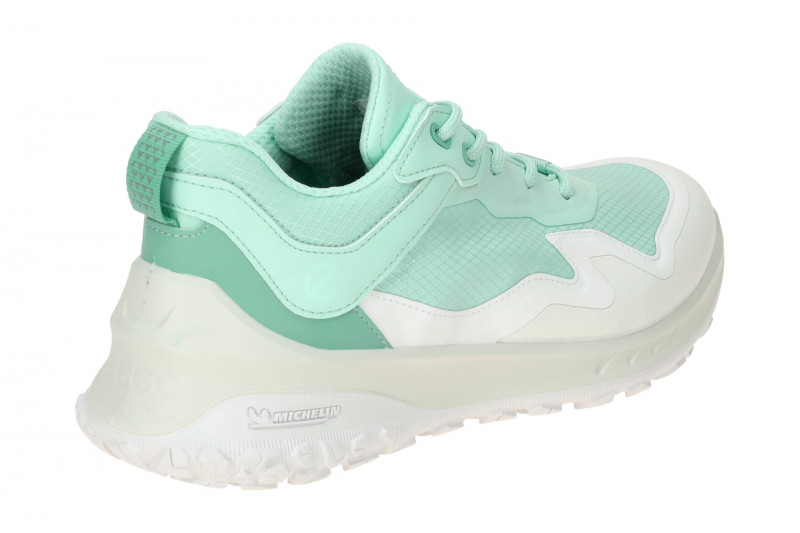 Ecco Ult-Trn Schuhe grün weiß Damen Michelin-Sohle 824333