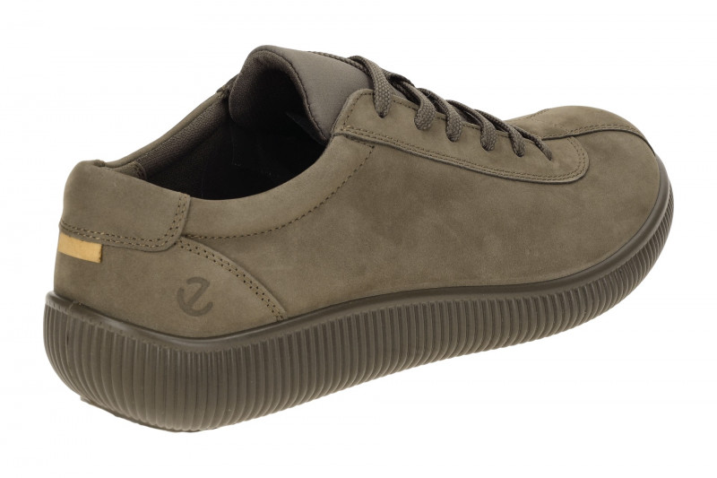 Ecco Soft Zero Schuhe taupe braun Herren Sneakers 537754