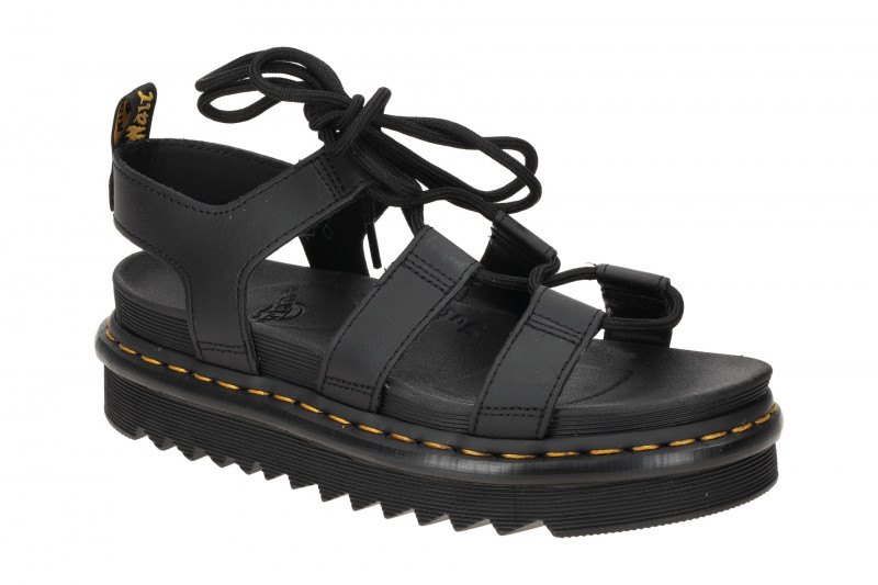 Dr. Martens Nartilla Plateau Sandale schwarz 24641001