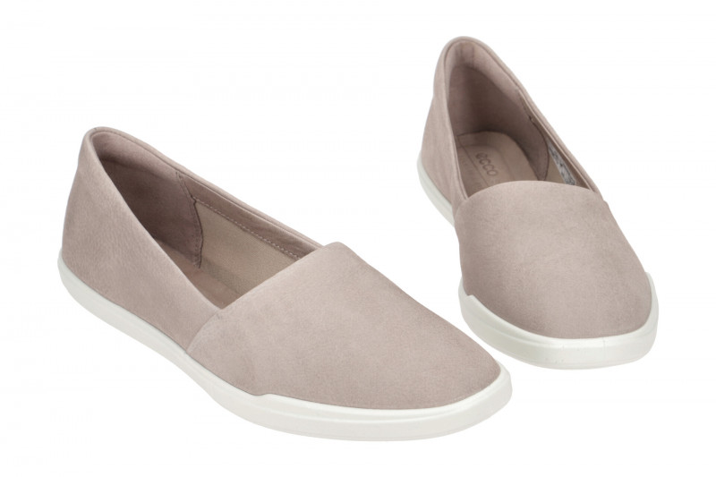 Ecco Simpil Schuhe grau Damen Slipper