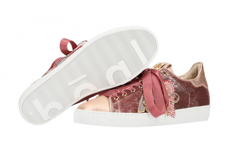 Högl Schuhe rosa Pailletten Swarovski