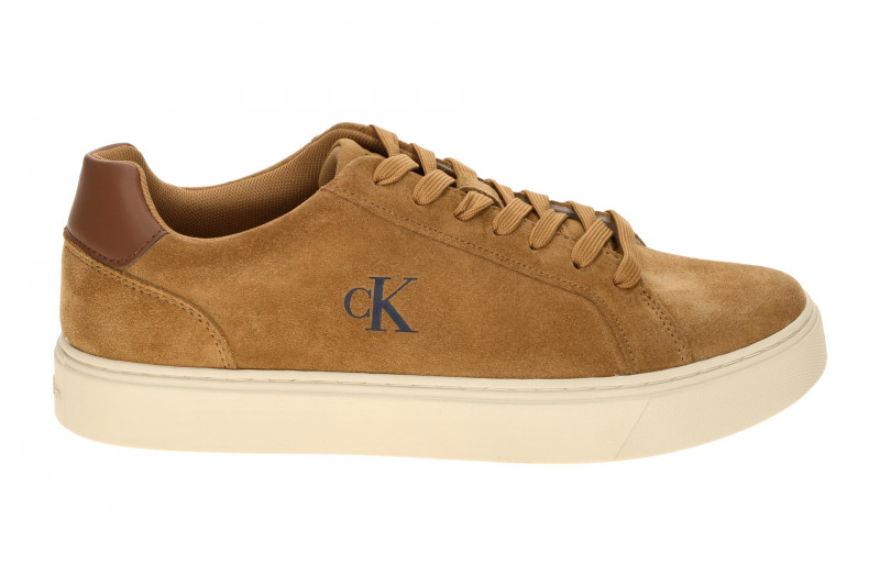Calvin Klein Schuhe Classic Cup Sneakers braun Velour