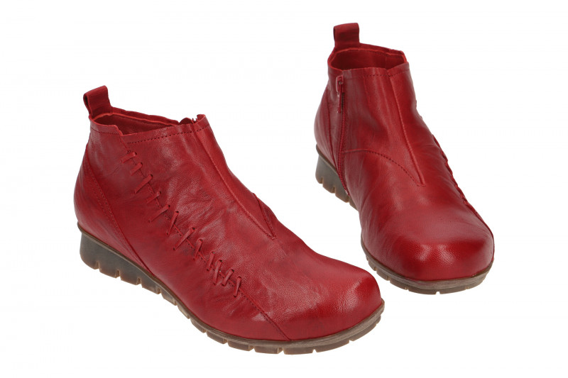 Think Menscha Stiefelette rot 5-85072-73