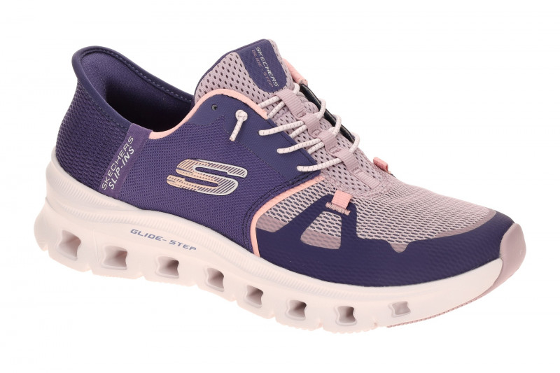 Skechers Glide Step Schuhe lila Damen SLIP-INS 150420