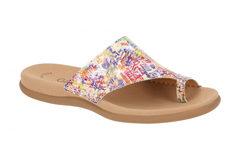 Gabor Zehentrenner Pantolette bunt Artist 83.700.60