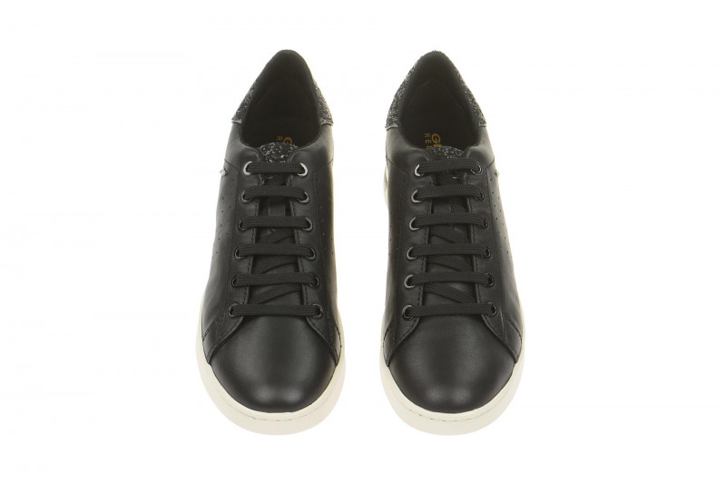 Geox Jaysen Schuhe schwarz Glitter D621BA