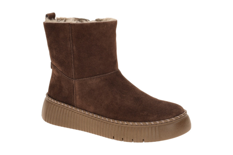 Gabor Plateau Stiefel braun Lammfell 8014.02.008