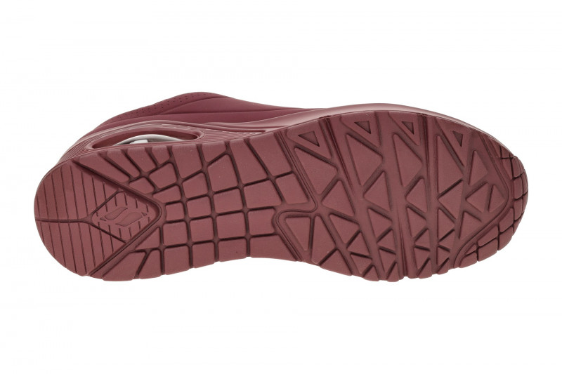 Skechers Uno Schuhe dunkelrot Damen Sneakers 73690