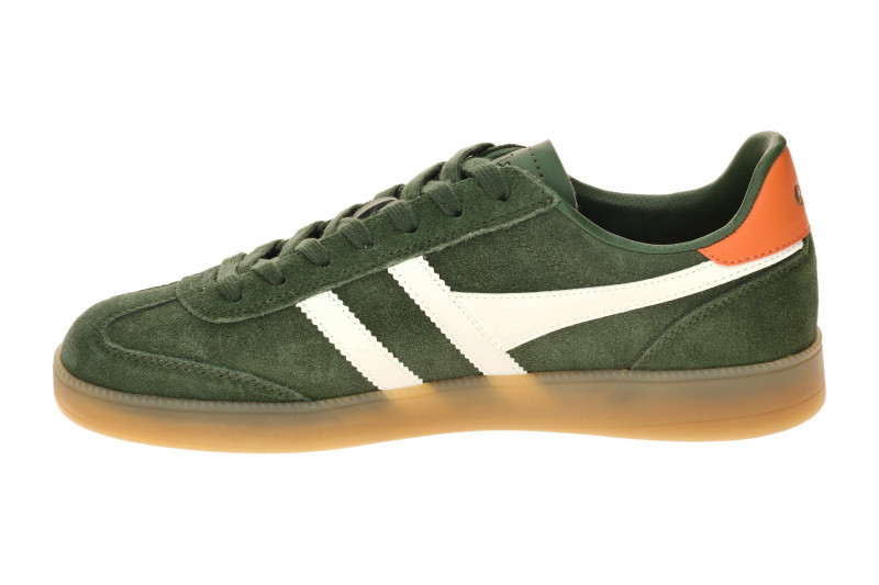 Gola Viper Schuhe Sneakers grün khaki Herren Velour CMB735