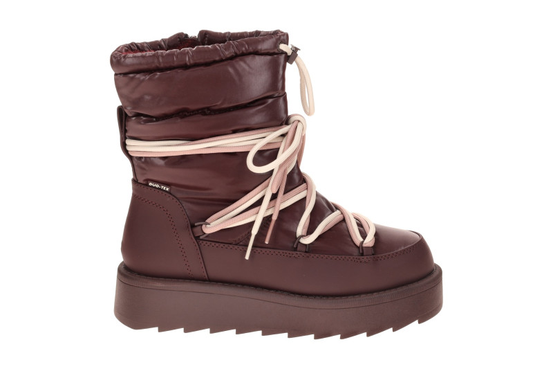 Tamaris Winter Stiefel Plateau Boots rot merlot DUO-TEX 26846