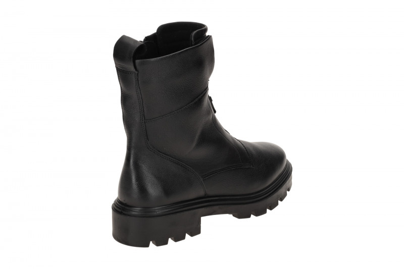 ARA Manchester Stiefelette schwarz Biker Boots H-Weite