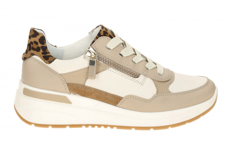 ARA Garda Schuhe beige weiß Leo H-Weite 12-57702