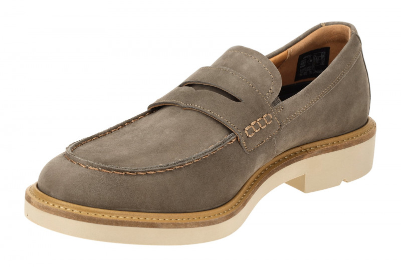 Ecco Metropole London Slipper Loafer grau 525654