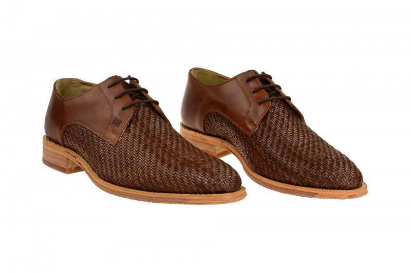 Gordon Bros Schuhe Lorenzo braun flecht S160746
