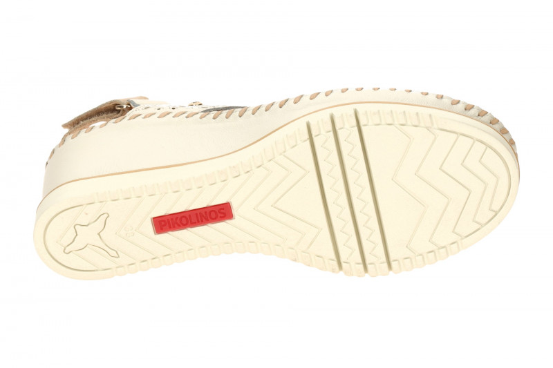 Pikolinos Aguadulce Plateau Keil Sandale weiß W3Z-1623C1