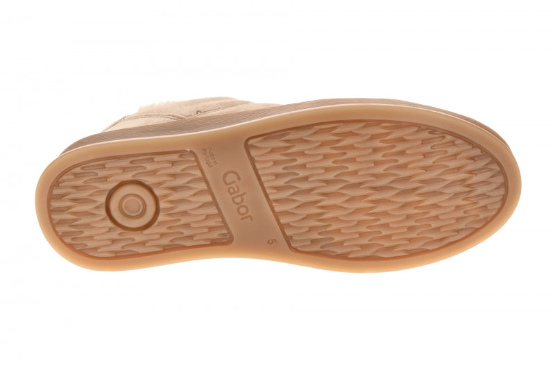 Gabor Sneaker Schuhe beige sand Warmfutter 6018.02.002