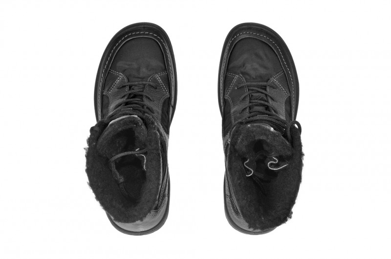 Ecco Trace Stiefel in schwarz Warmfutter Gore-Tex