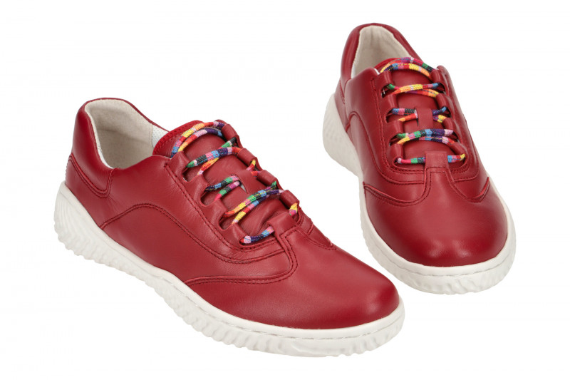Gabor Schuhe Sneakers rot rubin 43.380.25