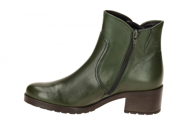 Gabor Tunis Stiefelette grün Ankle Boots Nappa 52.813.63