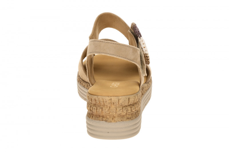 Gabor Keil Sandale sand beige Velour 82.706.30