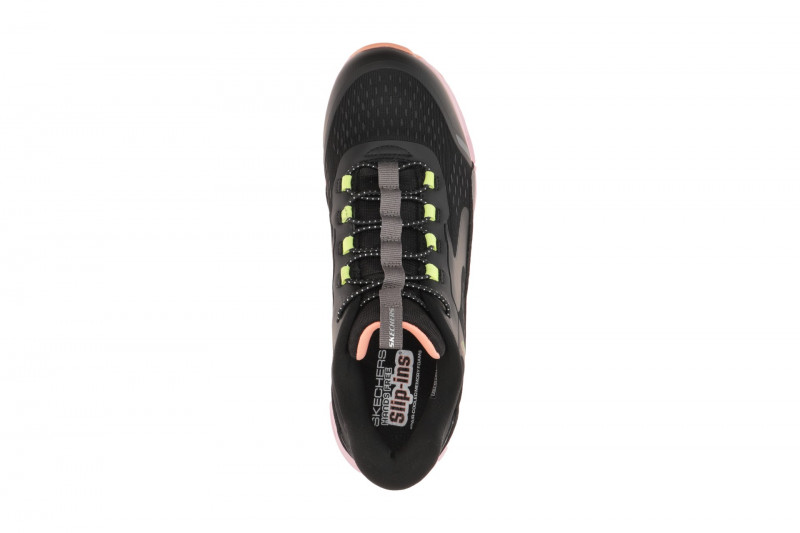Skechers Glide Step Kinder Schuhe schwarz pink Slip-Ins 303654L