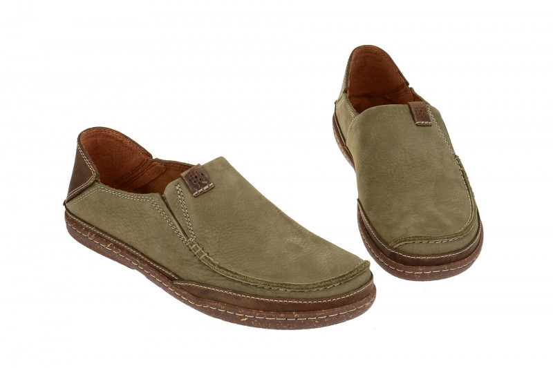 Clarks Trapell Form Schuhe grün olive