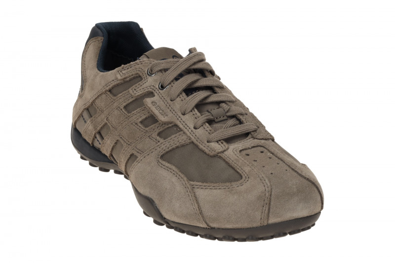 Geox Snake Schuhe Sneakers grau dove-grey U4507A