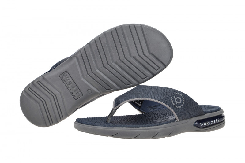 bugatti Socotra Zehentrenner Pantolette blau A7Z80