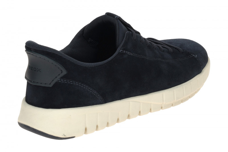 Geox Flextride Slipper Schuhe blau FASTin Velour U56MAA