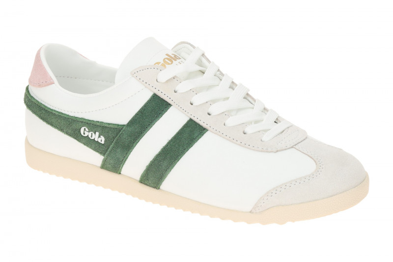 Gola Bullet Pure Damen Sneakers Schuhe weiß grün CLA366