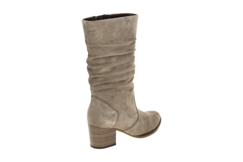 Gabor Stiefel grau Mid Rise gerafft 8041.02.001