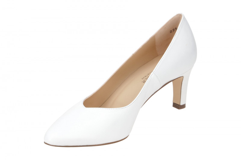 Peter Kaiser Janela Pumps weiß Hochzeitsschuhe 66111