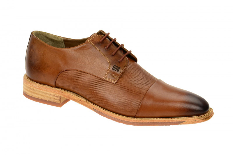 Gordon & Bros Schuhe Lorenzo braun cognac S160747