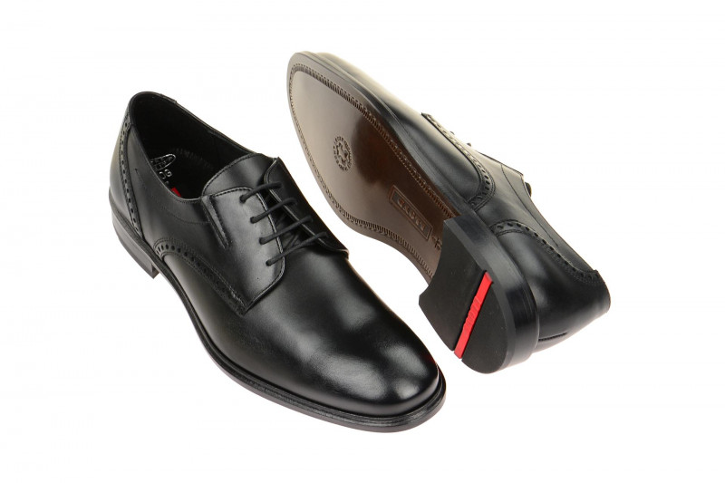 Lloyd Koog Schuhe schwarz Extra-Weit Ledersohle