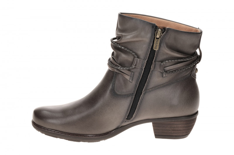 Pikolinos Utiel Stiefelette grau Flecht-Band W7P-8500
