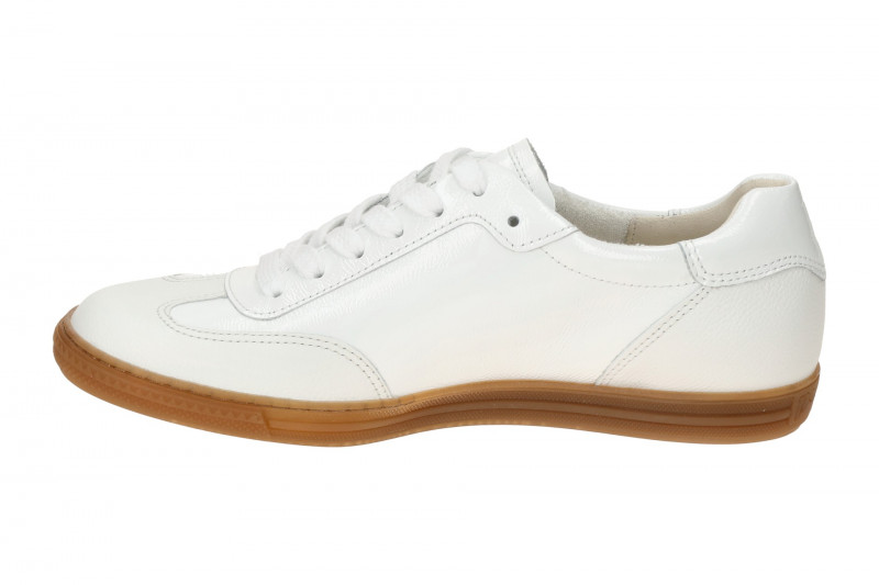 Paul Green Sneaker Schuhe weiß Lack 5450
