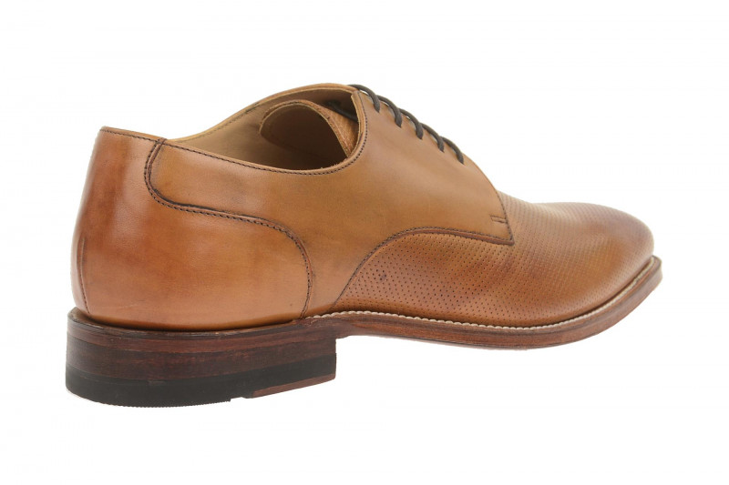 Gordon & Bros Schuhe Milan hell-braun perforiert 4374-H