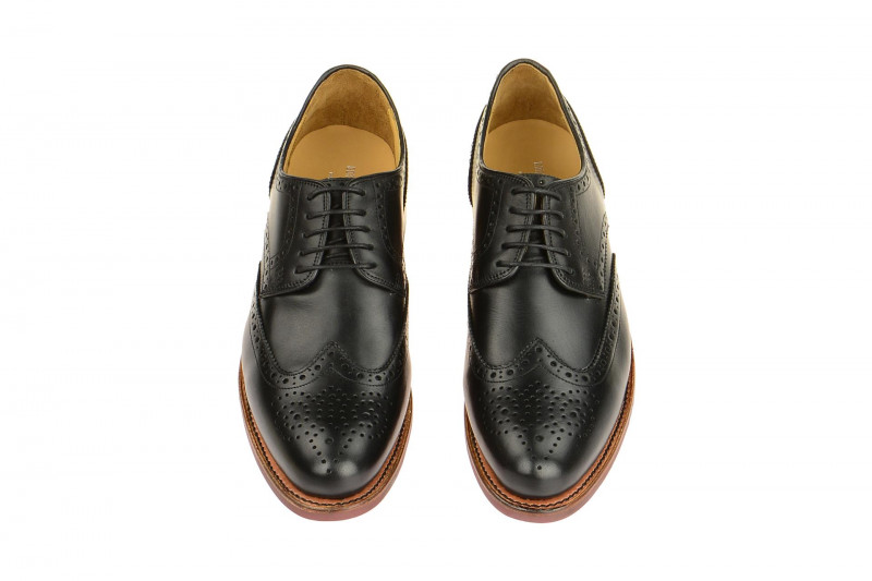 Gordon & Bros Schuhe Levet schwarz Rahmengenäht 2318 Flex