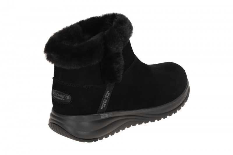 Skechers On-The-Go Stiefeletten schwarz Damen wasserdicht 144740
