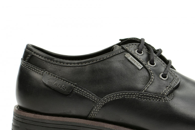 Clarks Midford Lo GTX Schuhe schwarz