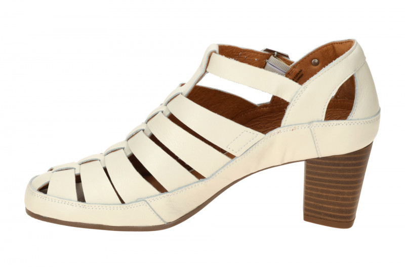 Pikolinos Almenara Sandalette weiß nata geschlossen W1E-5702