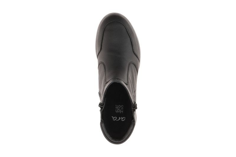 ARA Bergen Stiefelette Boots schwarz dünn gefüttert H-Weite