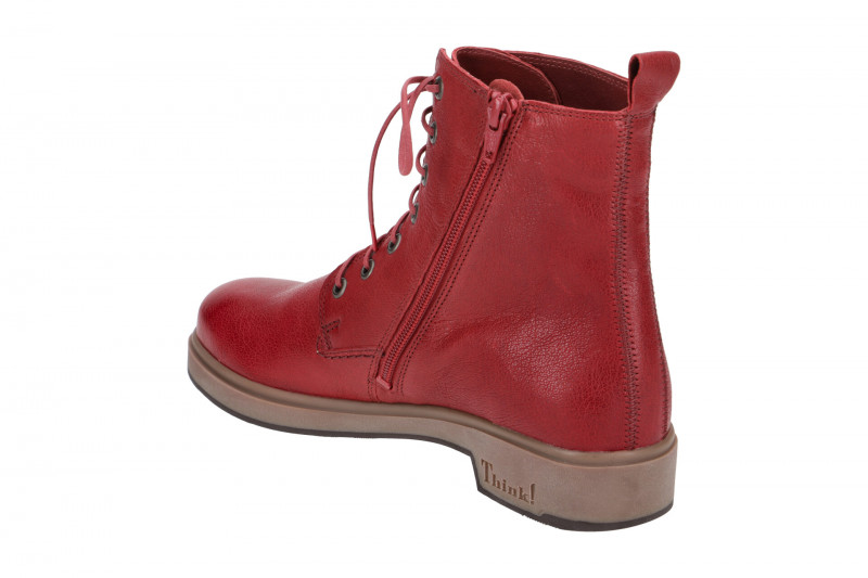 Think Cogita 406 Stiefelette rot melograno