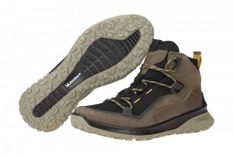 Ecco Ult-Trn Stiefel grün schwarz Waterproof 824274